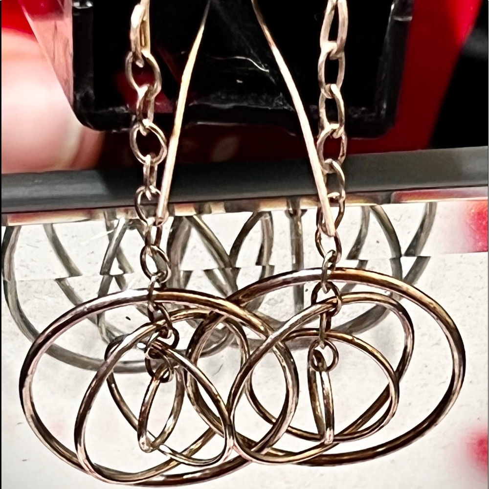 Sterling silver (925) Earrings - Picture 2 of 7